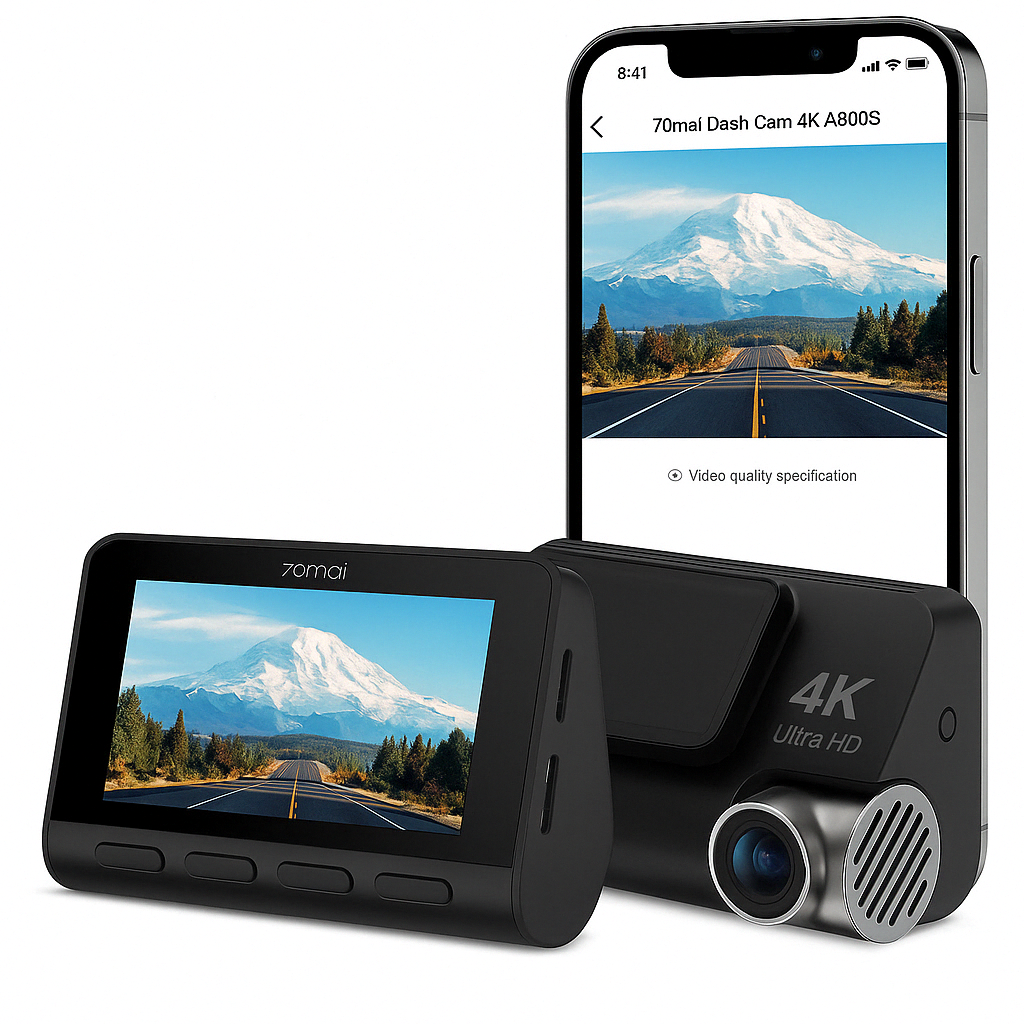 Dash Cam 4K OmniVision Pro